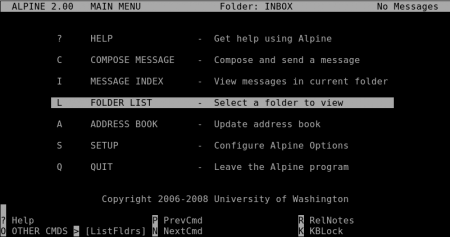 Screenshot vydán pod Apache License 2.0