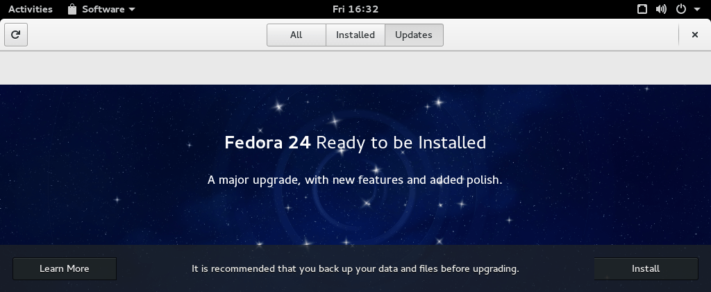 fedora-upgrade